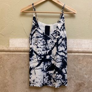 Heather by Bordeaux Silk Camisole Tank top size Small Petite